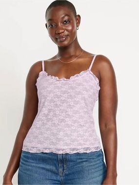 Ruffle Lace Camisole